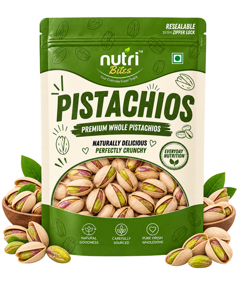 Nutri Bites Premium Whole Pistachios